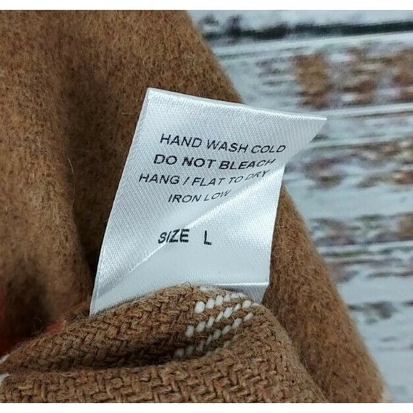 ACOA Womans Brown Plaid Jacket Western Large - Picture 5 of 6